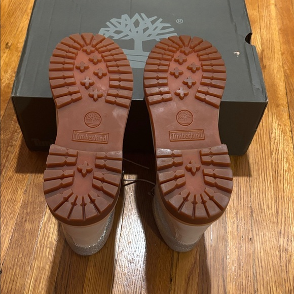 Timberland Heritage 6” Light Pink Nubuck Womens US 8.5 WD - Picture 4 of 4